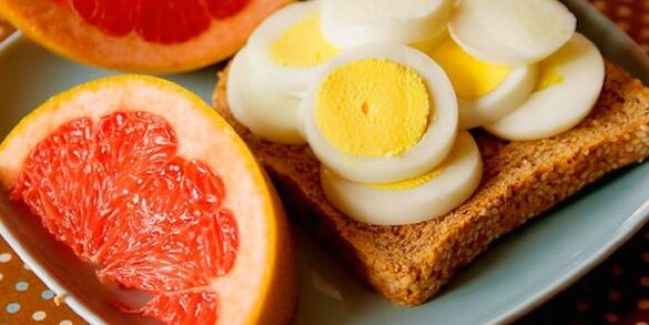 鸡蛋和葡萄柚减肥