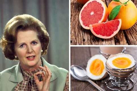 玛格丽特·撒切尔 (Margaret Thatcher) 和 Maggi 减肥食品